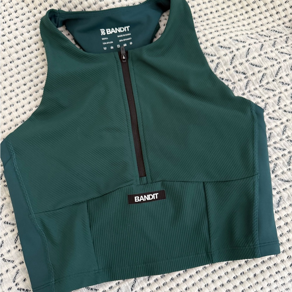 Bandit Women's Green Athletic Top